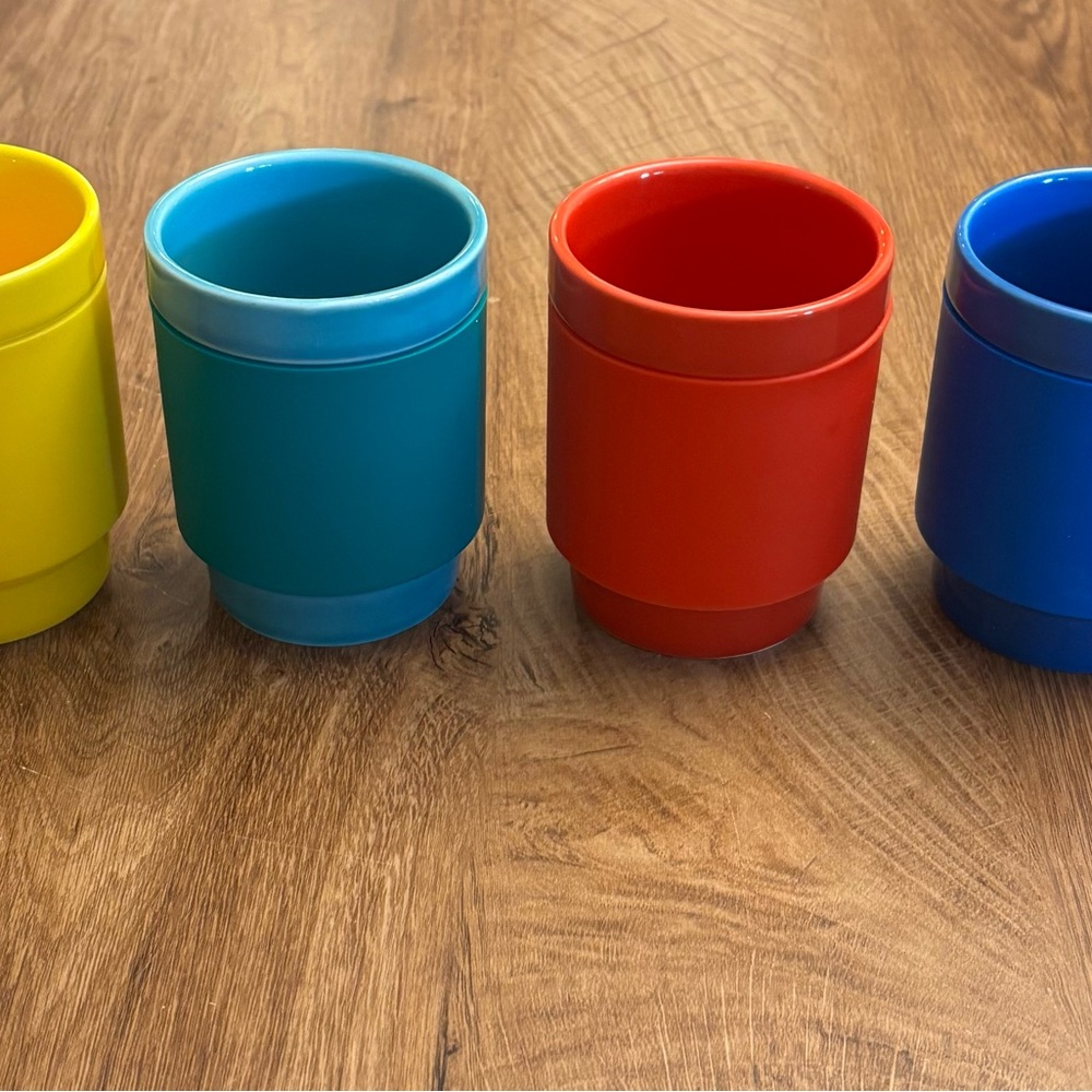 LEGO x Target Collectible Stackable Ceramic Cups